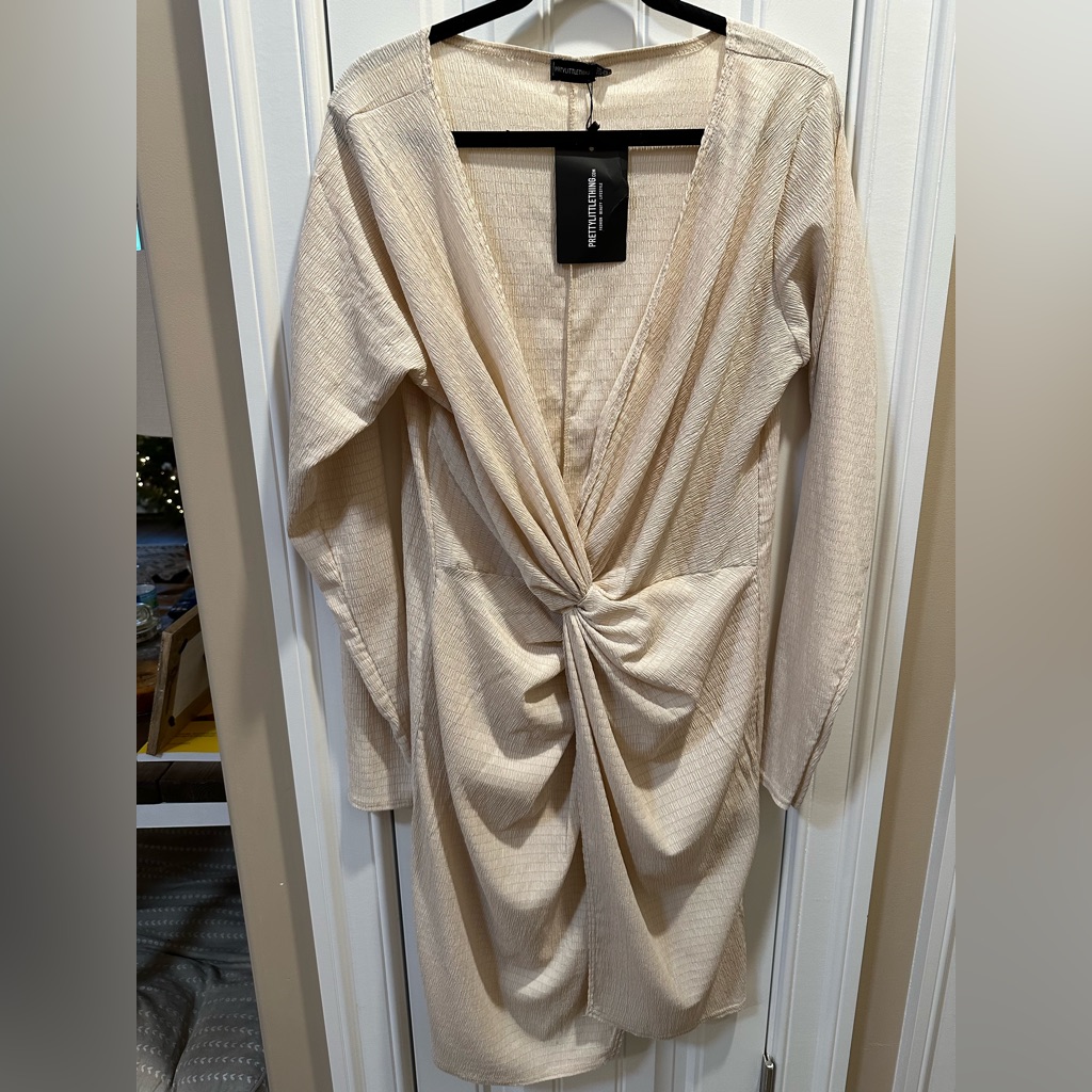 Pretty Little Thing Brand Nude Dress